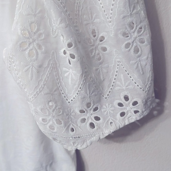 Zara puff sleeve blouse top size L - Picture 3 of 5